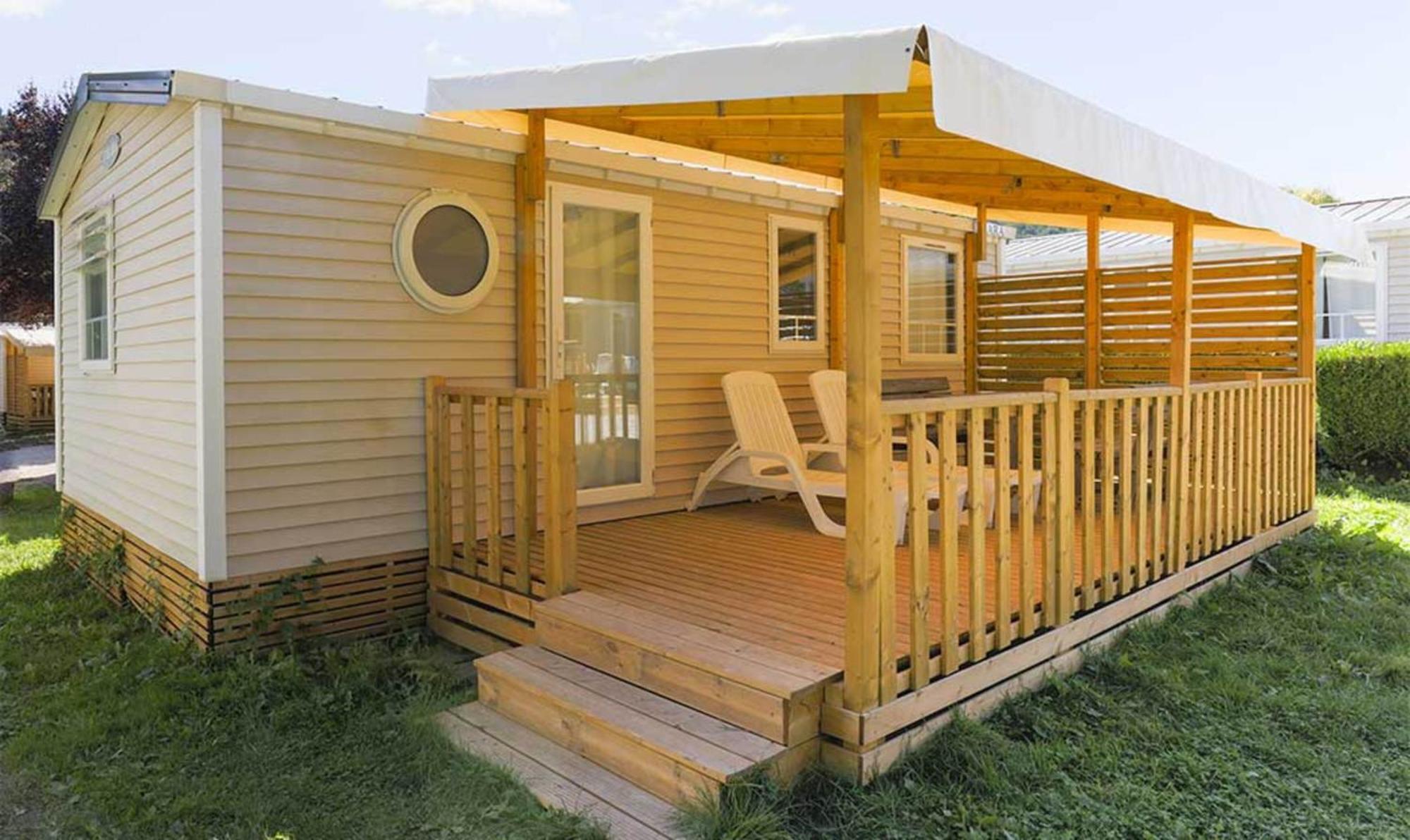 Camping Paradis Marmotel Saint-Geniez-dʼOlt Dış mekan fotoğraf