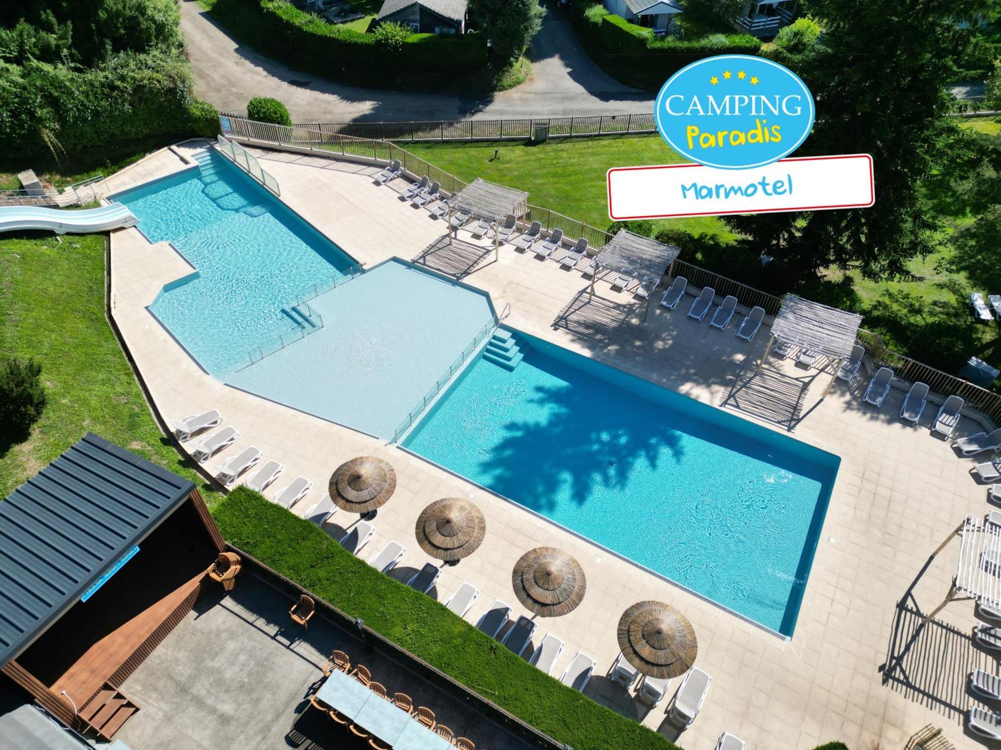 Camping Paradis Marmotel Saint-Geniez-dʼOlt Dış mekan fotoğraf